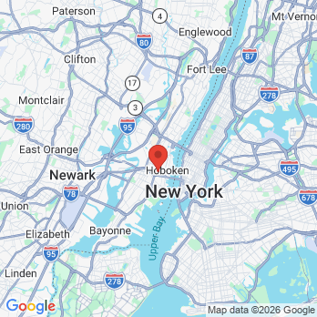 Map to Limitless Dental - Jersey City office in Jersey City, NJ