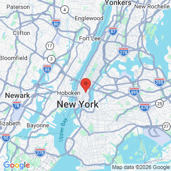 Map to Mikhail Seguritan office in Manhattan, NY