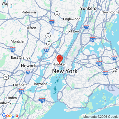 Map to  office in Hoboken, NJ