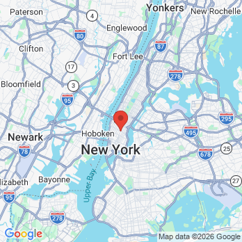 Map to Gramercy Smiles Holistic Dental office in Manhattan, NY
