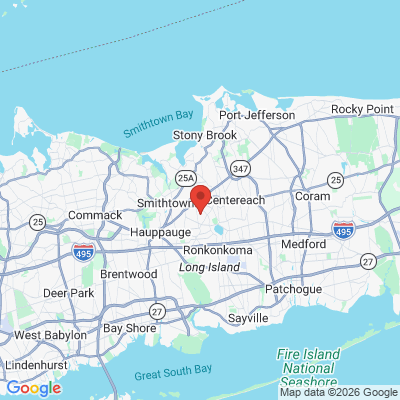 Map to  office in Nesconset, NY