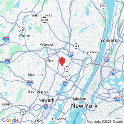 Map to  office in Wallington, NJ