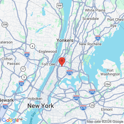 Map to  office in Bronx, NY