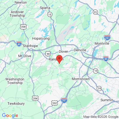 Map to  office in Randolph, NJ