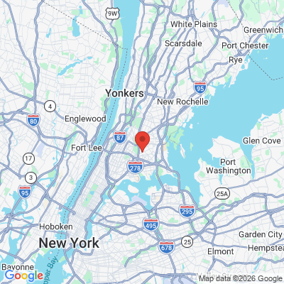 Map to  office in Bronx, NY