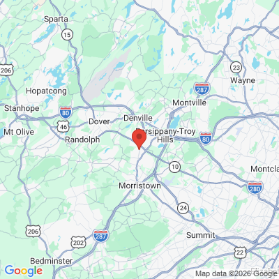 Map to  office in Morris Plains, NJ