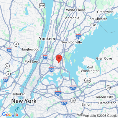 Map to  office in Bronx, NY