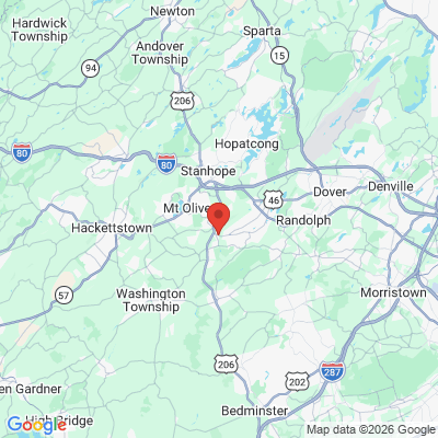 Map to  office in Flanders, NJ