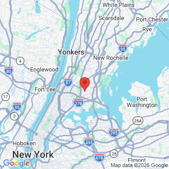 Map to Dental house  office in Bronx, NY