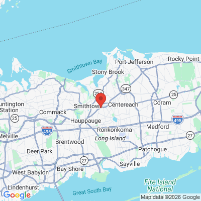 Map to  office in Smithtown, NY