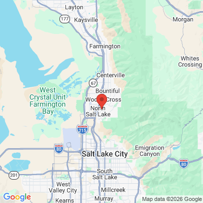 Map to  office in Bountiful, UT