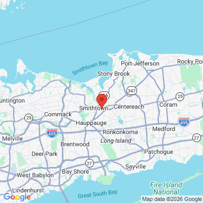 Map to  office in Smithtown, NY
