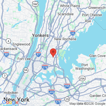 Map to Bronx Dental Implants & Periodontics office in Bronx, NY