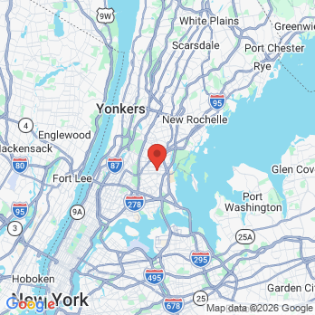 Map to Oelbaum & Kagan Dentistry office in Bronx, NY