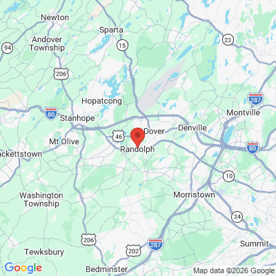 Map to  office in Randolph, NJ