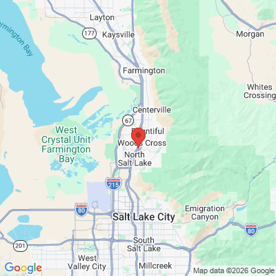 Map to  office in Bountiful, UT