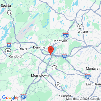 Map to A&M Dental Studio - Amanda Ouzer, DMD office in Parsippany Troy Hills, NJ