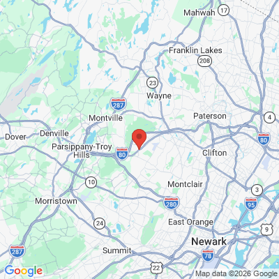 Map to  office in Fairfield, Essex County