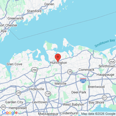 Map to  office in Huntington, NY