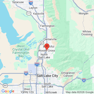 Map to  office in Bountiful, UT
