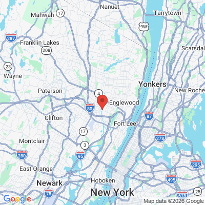 Map to  office in Bogota, NJ