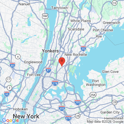 Map to  office in Bronx, NY