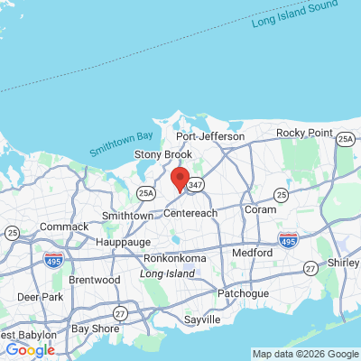 Map to  office in Stony Brook, NY