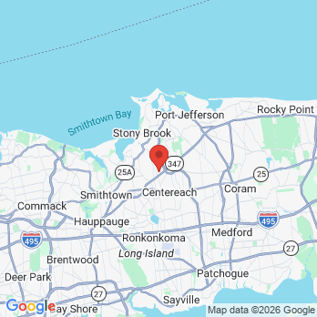 Map to Suffolk Oral Surgery Associates, LLP office in Stony Brook, NY