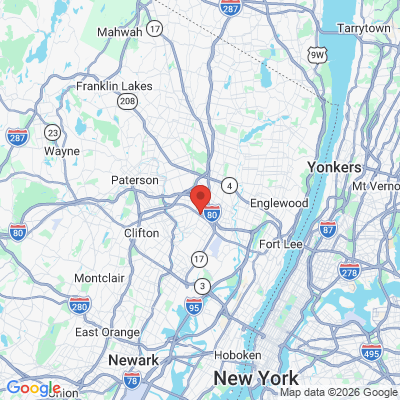 Map to  office in Lodi, NJ