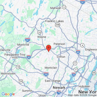 Map to  office in Little Falls, NJ