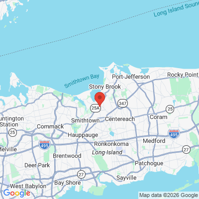 Map to  office in Saint James, NY