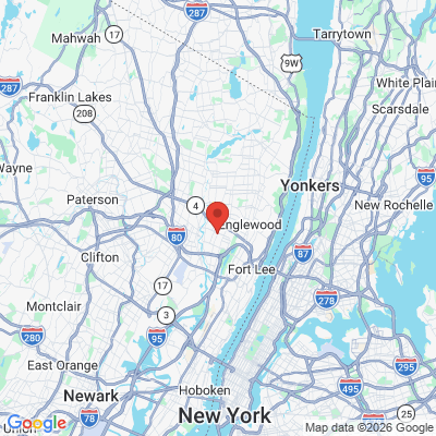 Map to  office in Teaneck, NJ