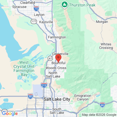 Map to  office in Bountiful, UT