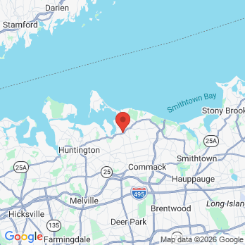 Map to Bryce Ledner DDS office in Northport, NY