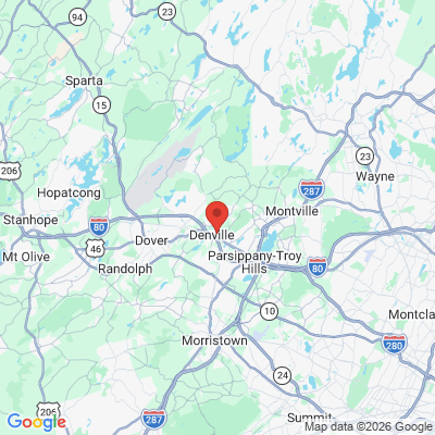 Map to  office in Denville, NJ