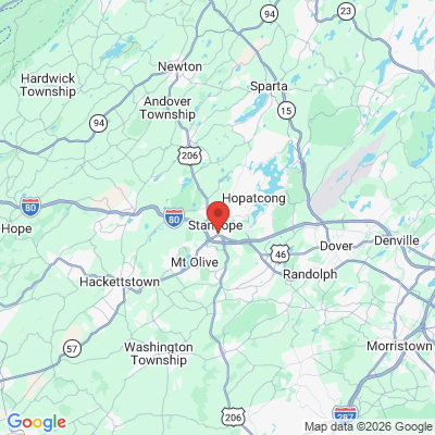 Map to  office in Netcong, NJ