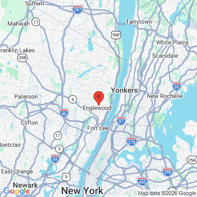 Map to  office in Englewood, NJ