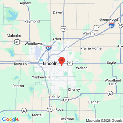 Map to  office in Lincoln, NE