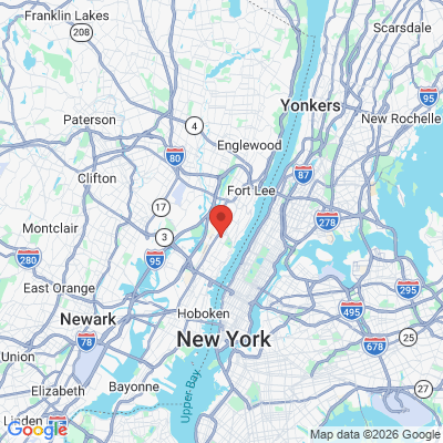Map to  office in North Bergen, NJ
