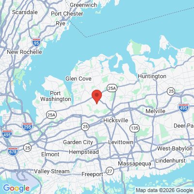 Map to  office in Brookville, NY