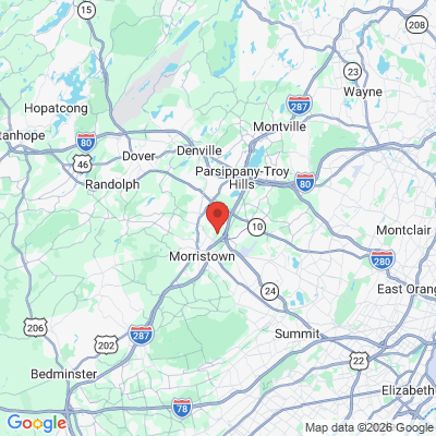 Map to  office in Cedar Knolls, NJ
