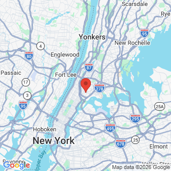 Map to AHD Clinic office in Bronx, NY
