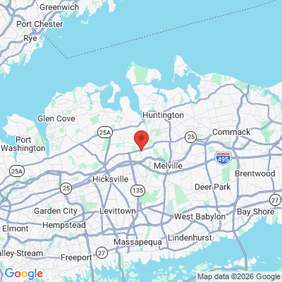 Map to  office in Woodbury, NY