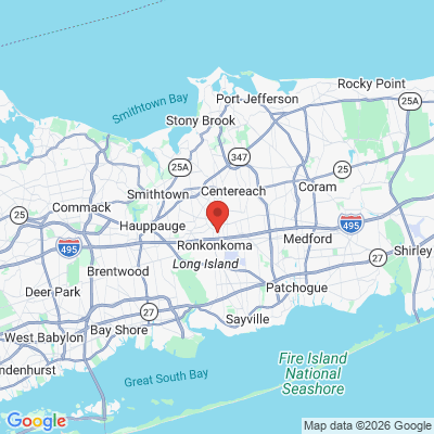 Map to  office in Lk Ronkonkoma, NY