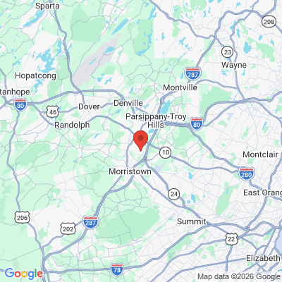 Map to  office in Cedar Knolls, NJ