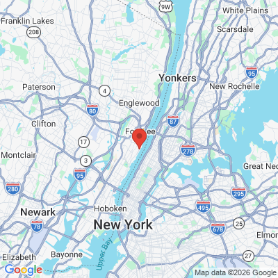 Map to  office in Edgewater, NJ