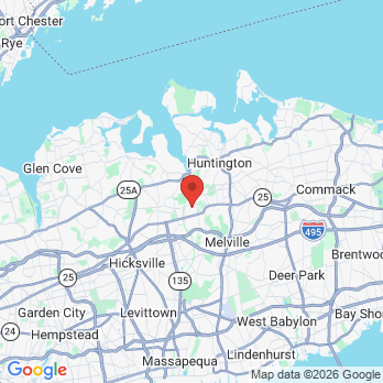 Map to Universal Shapers office in Woodbury, NY