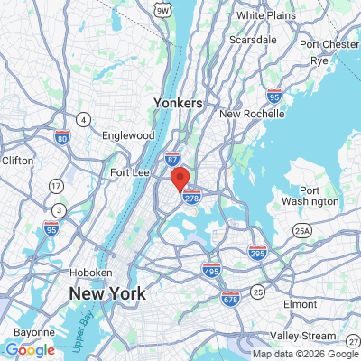 Map to  office in Bronx, NY