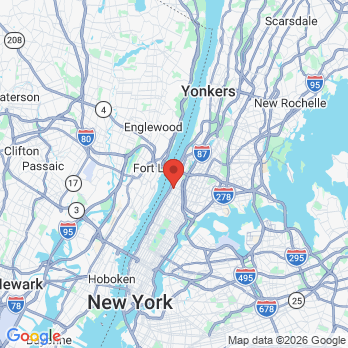 Map to GD Dentistry of Manhattan office in Manhattan, NY