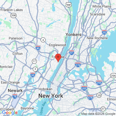 Map to  office in Edgewater, NJ